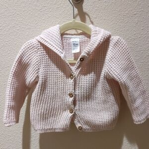 Carter's Pink Knit Baby Cardigan